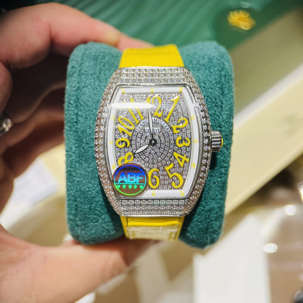 ĐỒNG HỒ FRANCK MULLER V32 REPLICA 1:1 MÀU VÀNG 36MM