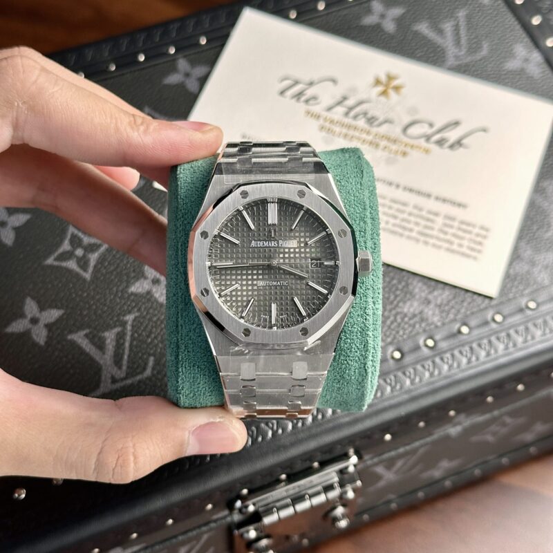 AUDEMARS PIGUET ROYAL OAK 15400ST GREY DIAL 1:1 REPLICA 41MM
