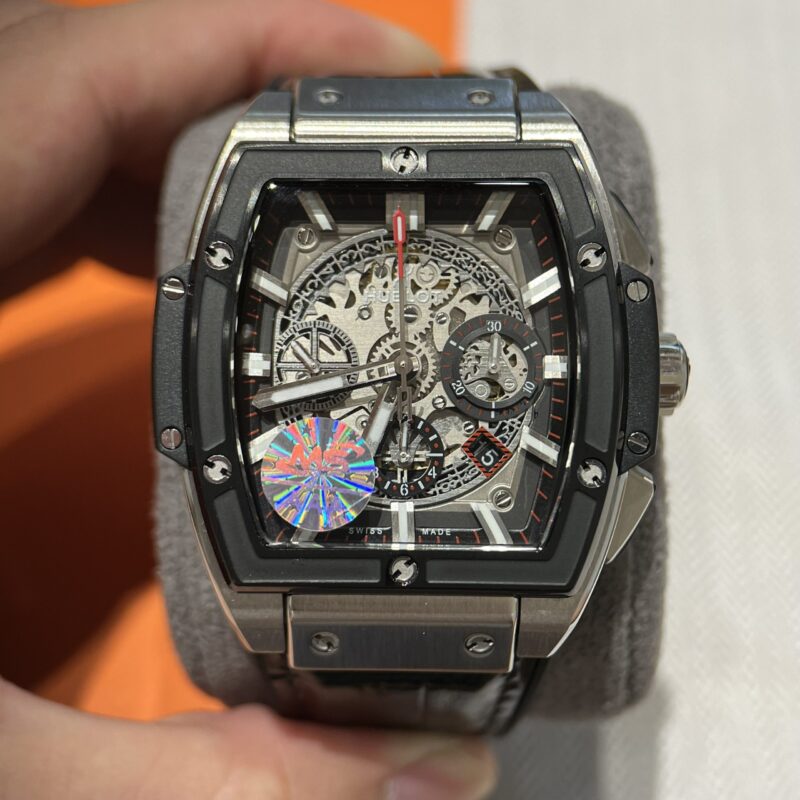 ĐỒNG HỒ HUBLOT SPIRIT OF BIG BANG NAM SIÊU CẤP THỤY SỸ MÀU ĐEN 45MM