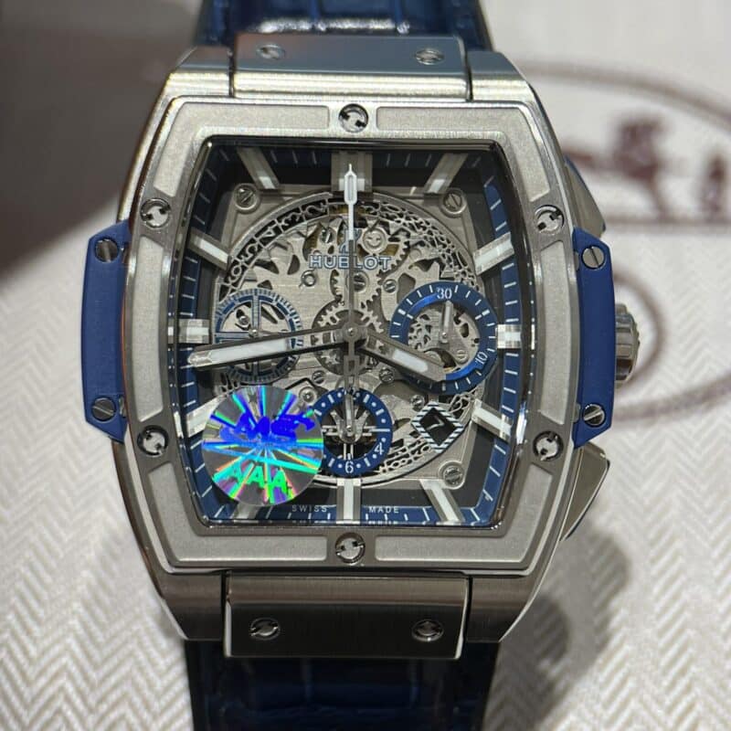 ĐỒNG HỒ HUBLOT AUTOMATIC NAM MÀU XANH BIG BANG OF SPIRIT 45MM