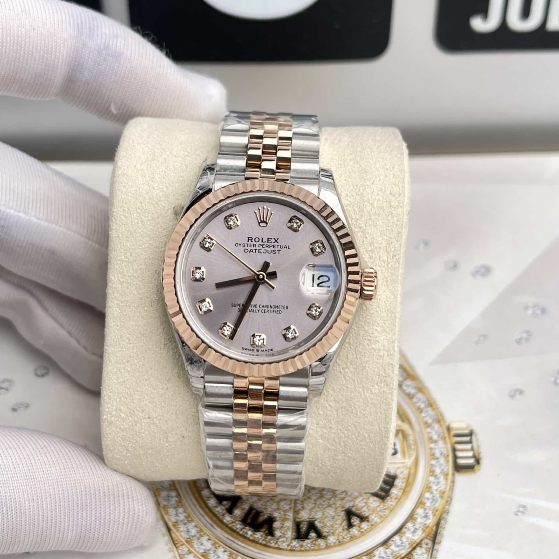 z3731725982558_96792a09f9fcdb75f34e3cebe6c013be ĐỒNG HỒ ROLEX NỮ DATEJUST DEMI ROSE GOLD REPLICA 1:1