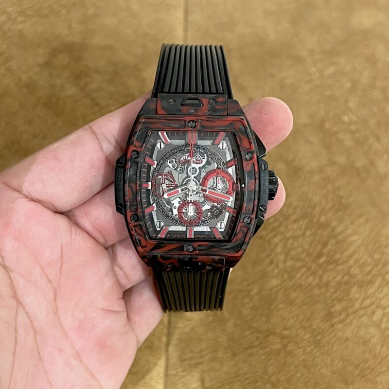 ĐỒNG HỒ HUBLOT SPIRIT OF BIG BANG FULL CARBON MÀU ĐỎ 42MM