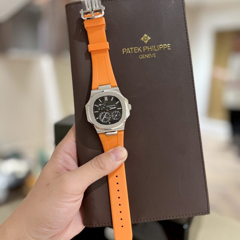 ĐỒNG HỒ PATEK PHILIPPE NAUTILUS 5712 DÂY RUBBER MÀU CAM 40MM