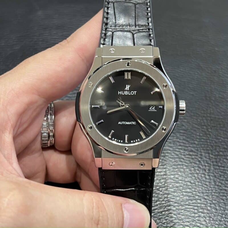 ĐỒNG HỒ HUBLOT CLASSIC FUSION REPLICA 1:1 MÀU ĐEN HB FACTORY 38 - 42MM