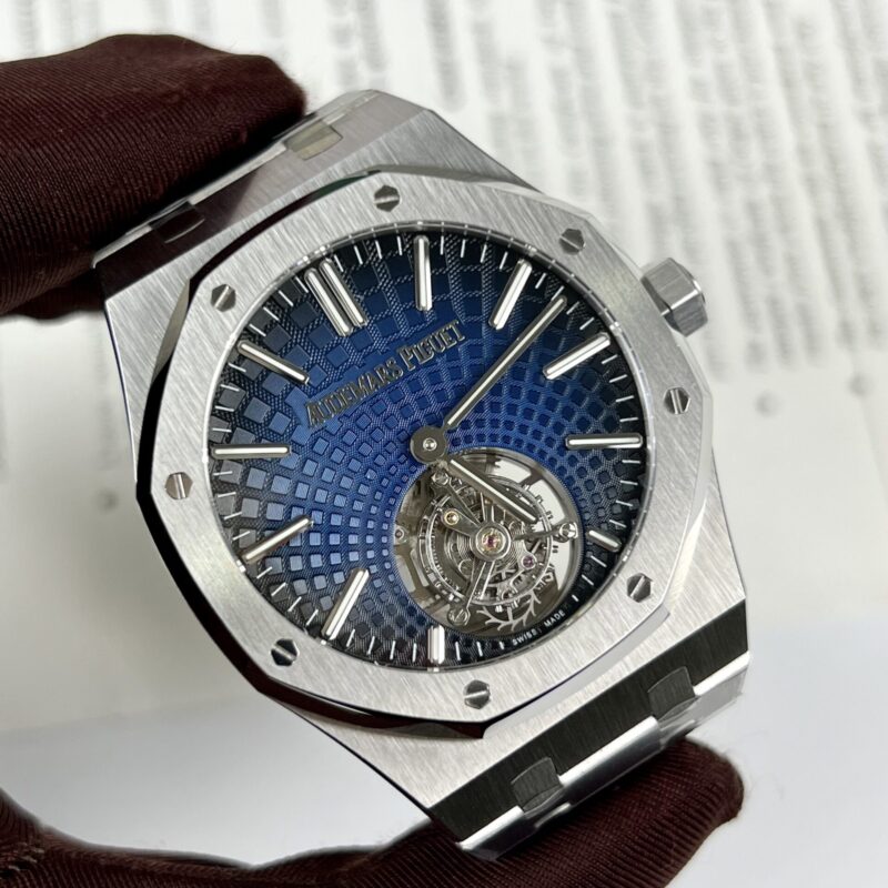 ĐỒNG HỒ AUDEMARS PIGUET ROYAL OAK TOURBILON REPLICA MẶT SỐ MÀU XANH