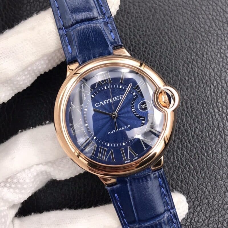 ĐỒNG HỒ CARTIER BALLON BLEU WGBB0036 REP 11 VỎ MẠ VÀNG HỒNG
