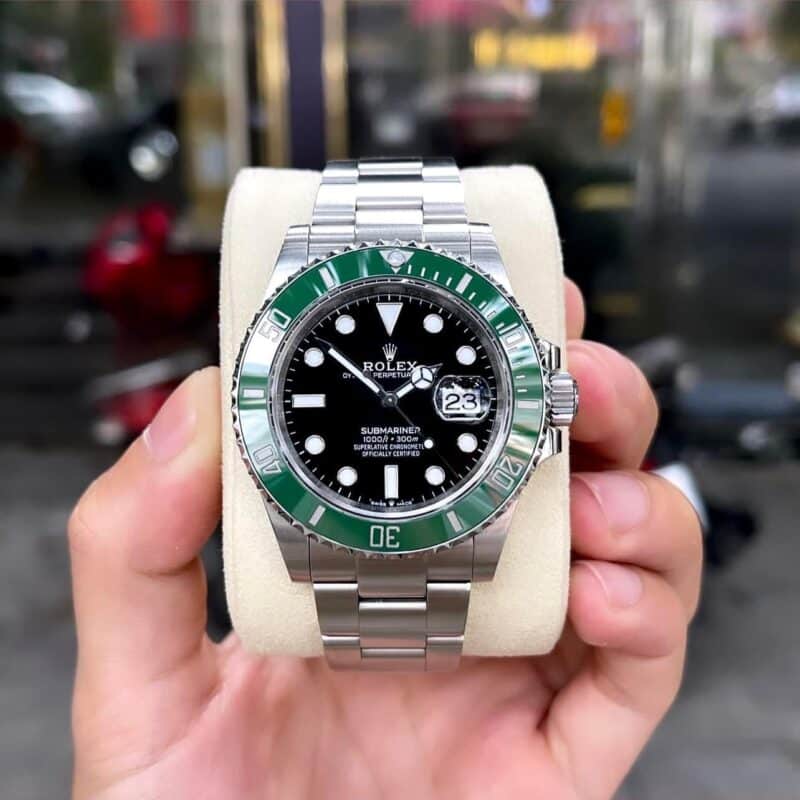 ĐỒNG HỒ ROLEX SUBMARINER 126610LV MẶT SỐ ĐEN REP 11 CLEAN FACTORY 41MM