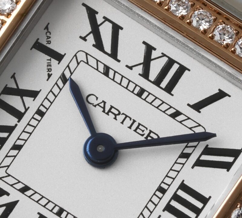 Đồng hồ Cartier Panthère Rep 11 niềng đính kim cương size 22-30mm