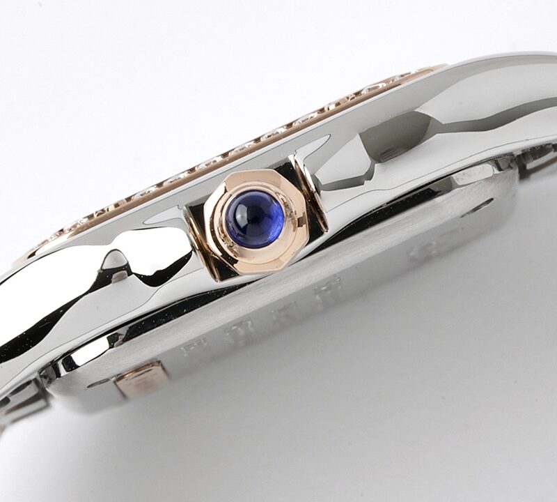 Đồng hồ Cartier Panthère Rep 11 niềng đính kim cương size 22-30mm