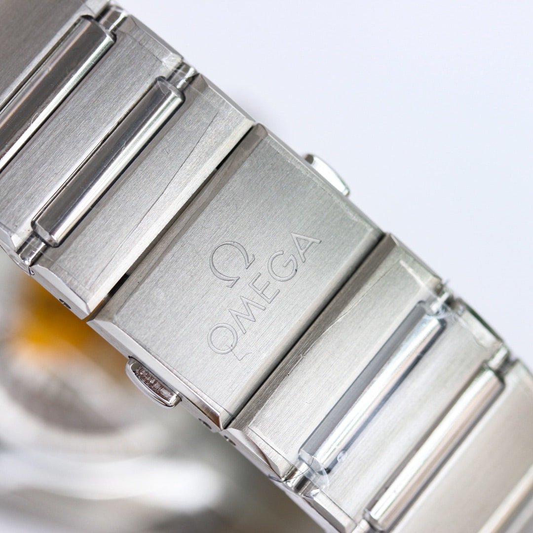 Đồng hồ Omega constellation màu xanh than replica cao cấp
