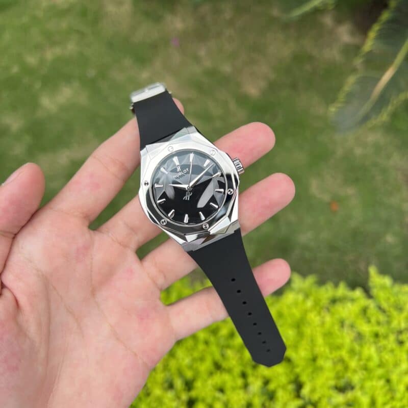 ĐỒNG HỒ HUBLOT CLASSIC FUSION ORLINSKI REP 11 DÂY CAO SU MÀU TRẮNG 40MM