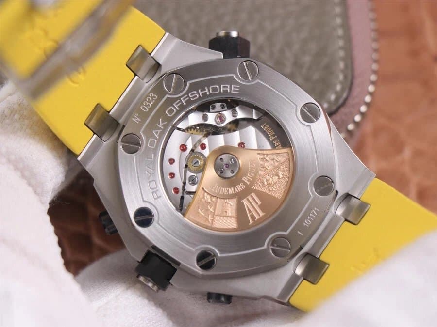 Đồng hồ nam Audemars Piguet Royal Oak 26703 replica cao cấp màu trái cây 42mm 6 ĐỒNG HỒ NAM AUDEMARS PIGUET ROYAL OAK 26703 REPLICA 1:1 MÀU TRÁI CÂY 42MM