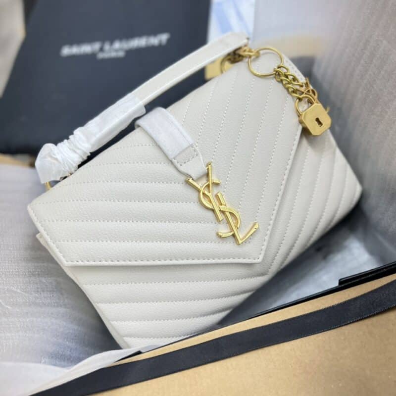 TÚI YSL ENVELOPE MEDIUM CHAIN BAG KHÓA VÀNG LIKE AUTH FULL BOX