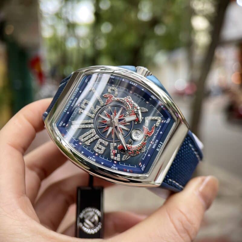 ĐỒNG HỒ FRANCK MULLER V45 CÁ KOI REPLICA 11 THỤY SỸ