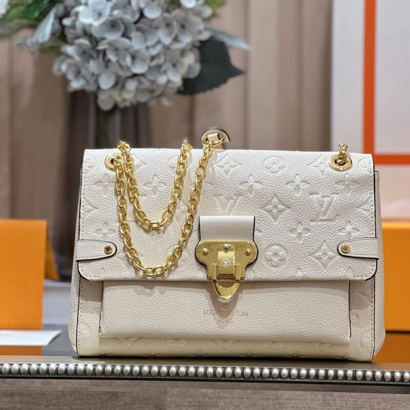 TÚI XÁCH LOUIS VUITTON VAVIN CHAIN WALLET SIÊU CẤP ĐEO CHÉO PHỤ KIỆN MẠ VÀNG