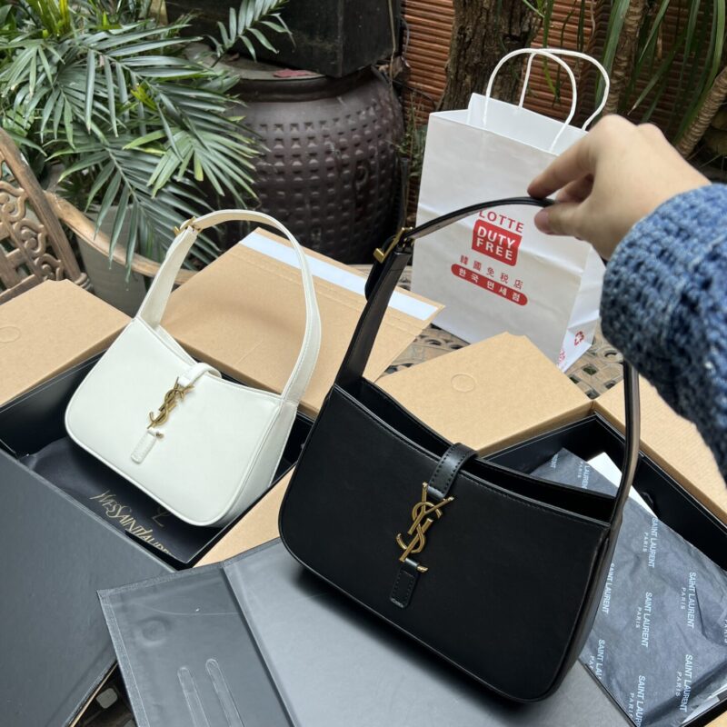 TÚI YSL SAINT LAURENT LE 5 À 7 MINI HOBO LEATHER BAG NGUYÊN BẢN