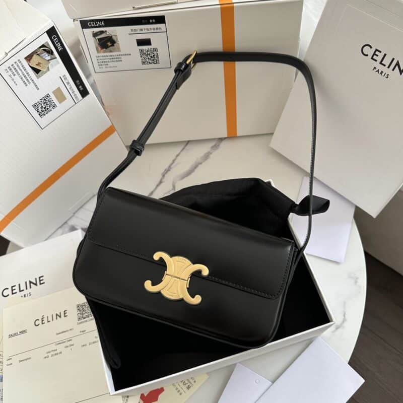 TÚI ĐEO CHÉO CÉLINE TRIOMPHE NGUYÊN BẢN SIÊU CẤP DA THẬT FULLBOX