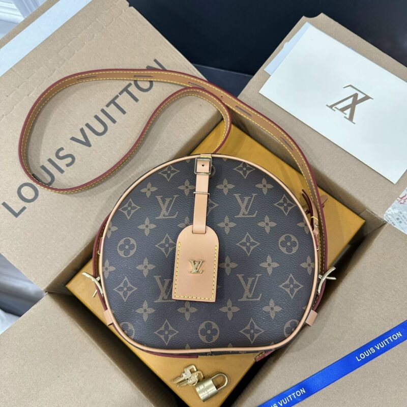 TÚI LV BOITE CHAPEAU SOUPLE MM MONOGRAM CANVAS FULLBOX