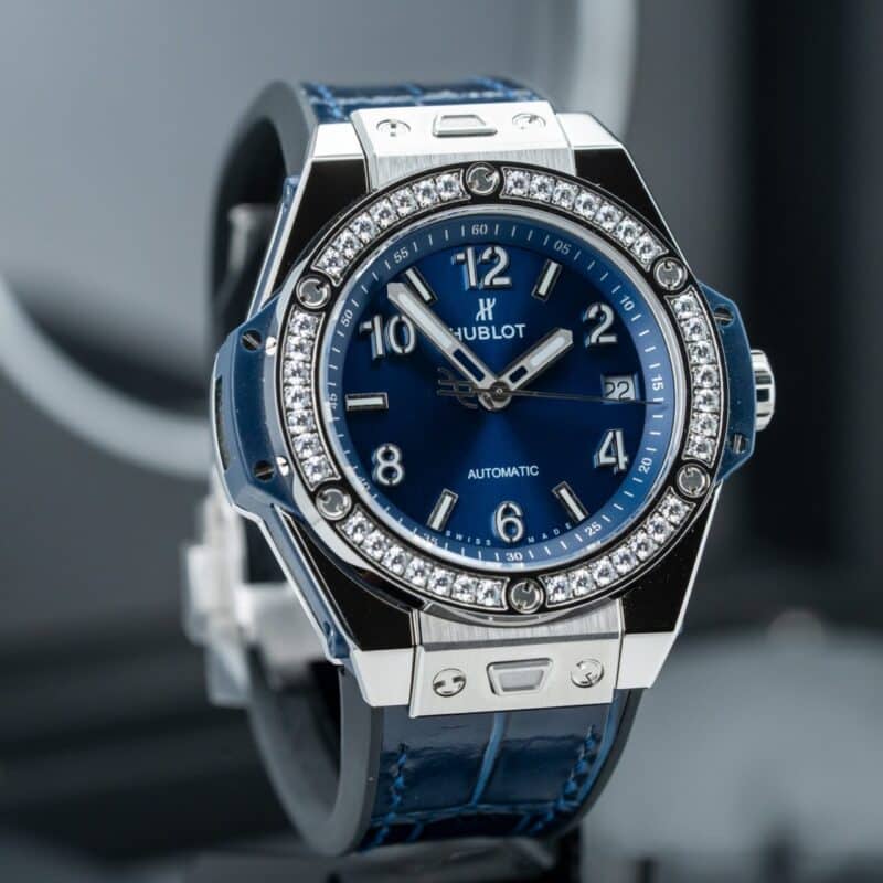 ĐỒNG HỒ HUBLOT BIG BANG ONE CLICK REP 11 MÀU XANH 39MM