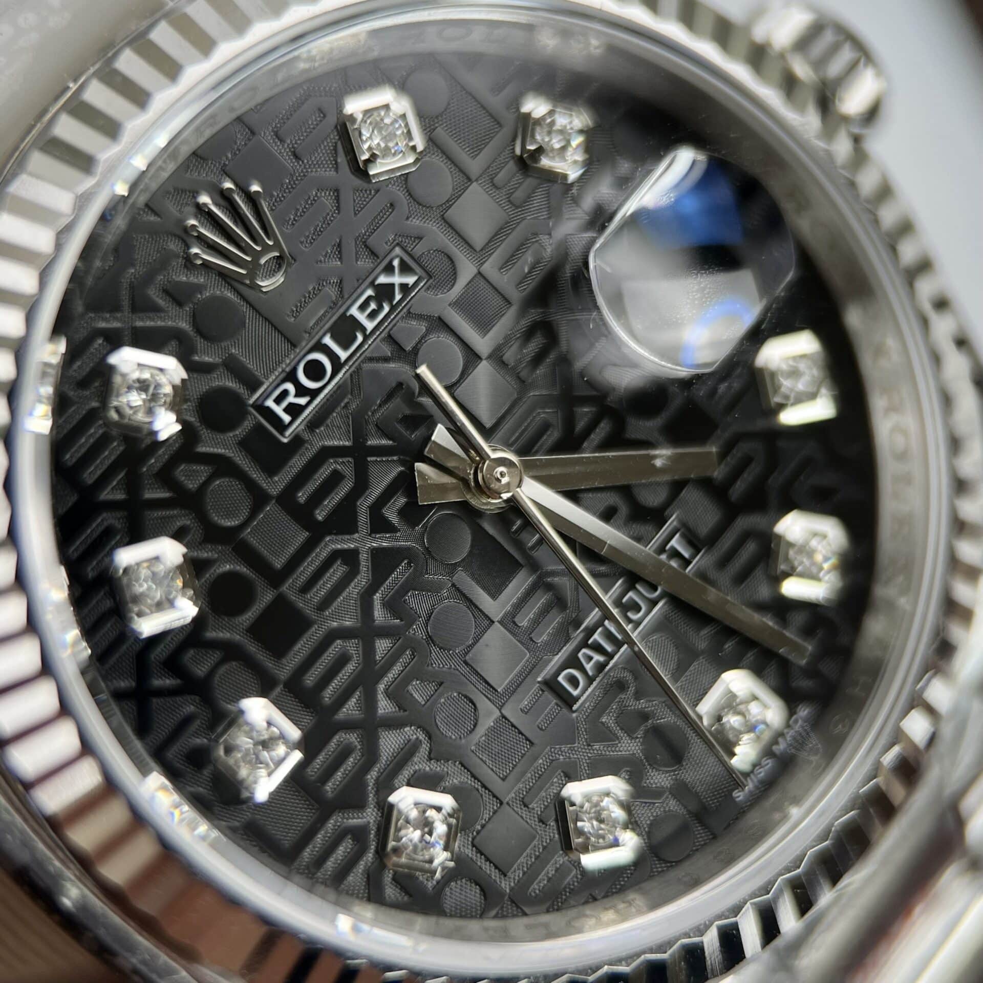 0f53a93b2f01f55fac10 ĐỒNG HỒ ROLEX REP 11 DATEJUST 126234 MẶT SỐ ĐEN VI TÍNH