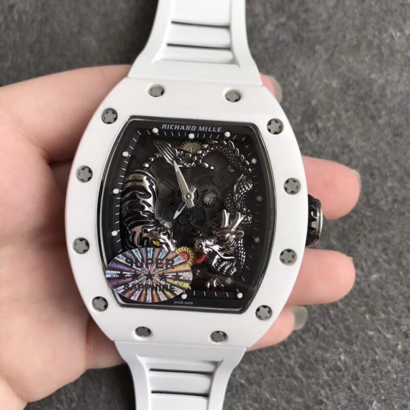 ĐỒNG HỒ RICHARD MILLE NGỌA HỔ TÀNG LONG RM 57-01 REPLICA THỤY SỸ 43MM