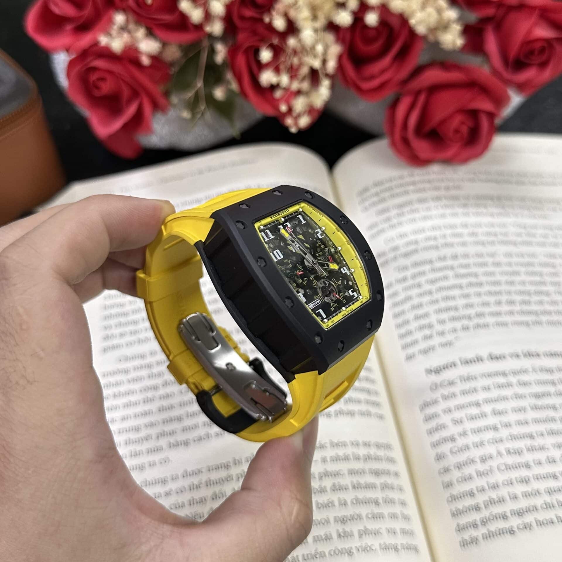 456d2507443f9e61c72e ĐỒNG HỒ RICHARD MILLE REP 11 RM 011 MÀU VÀNG KV FACTORY