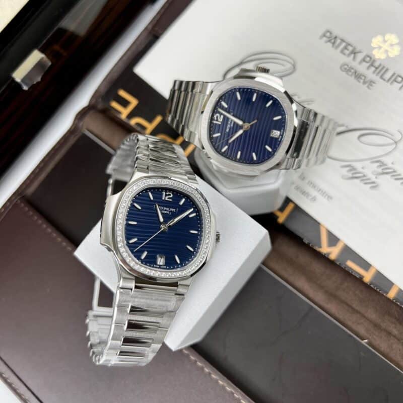 PATEK PHILIPPE NỮ REP 11 NAUTILUS 7118/1200A MẶT SỐ XANH 3K FACTORY