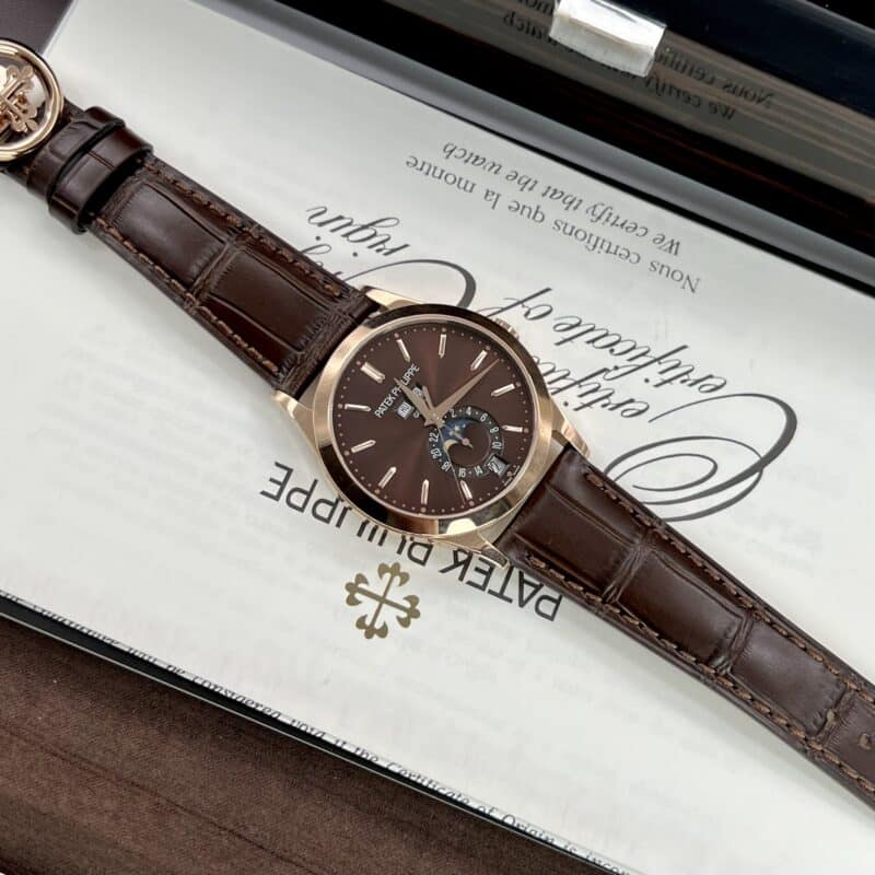 ĐỒNG HỒ PATEK PHILIPPE COMPLICATIONS 5396 MẶT SỐ NÂU PPF FACTORY