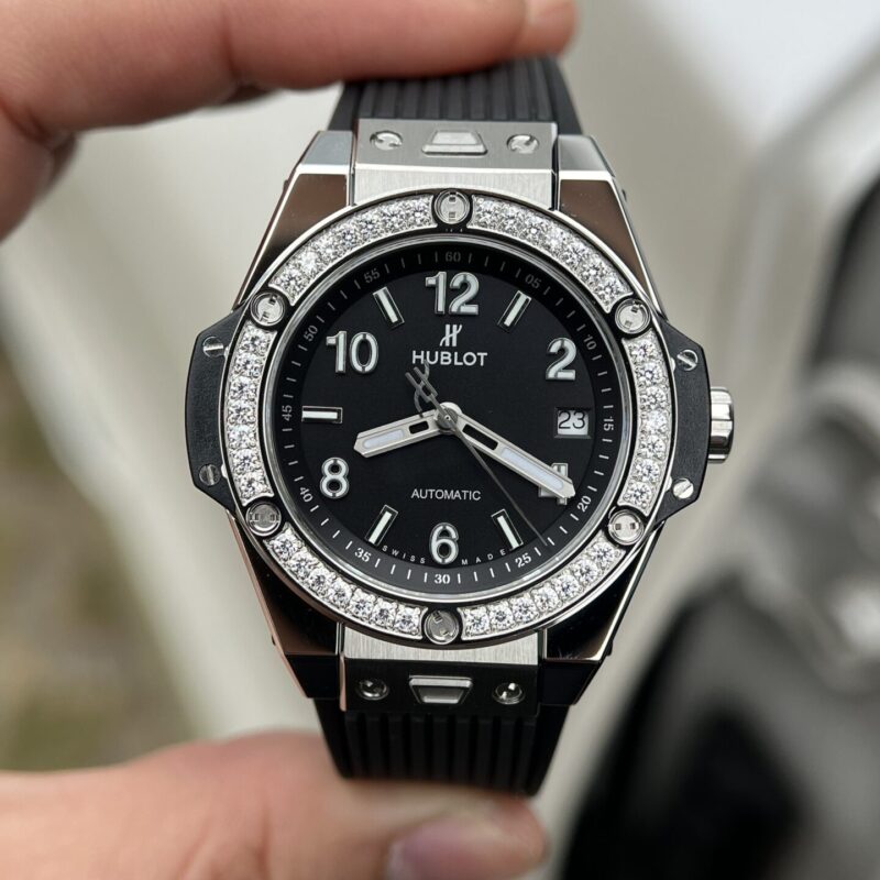 ĐỒNG HỒ HUBLOT REPLICA BIGBANG ONE CLICK MẶT SỐ ĐEN UNISEX 39MM