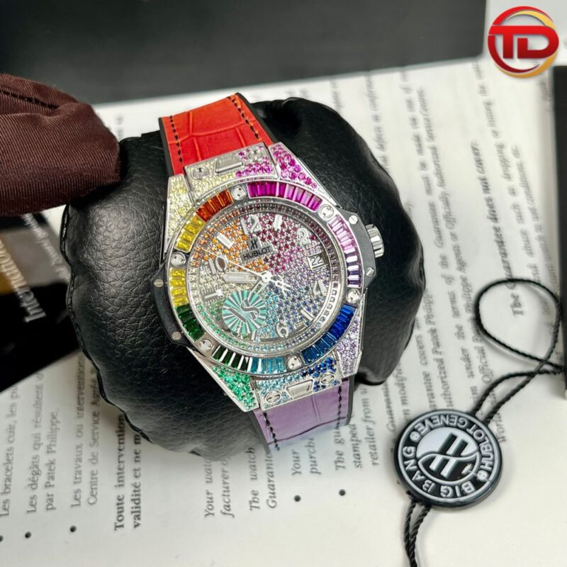 ĐỒNG HỒ HUBLOT REPLICA 1:1 BIGBANG ONE CLICK RAINBOW