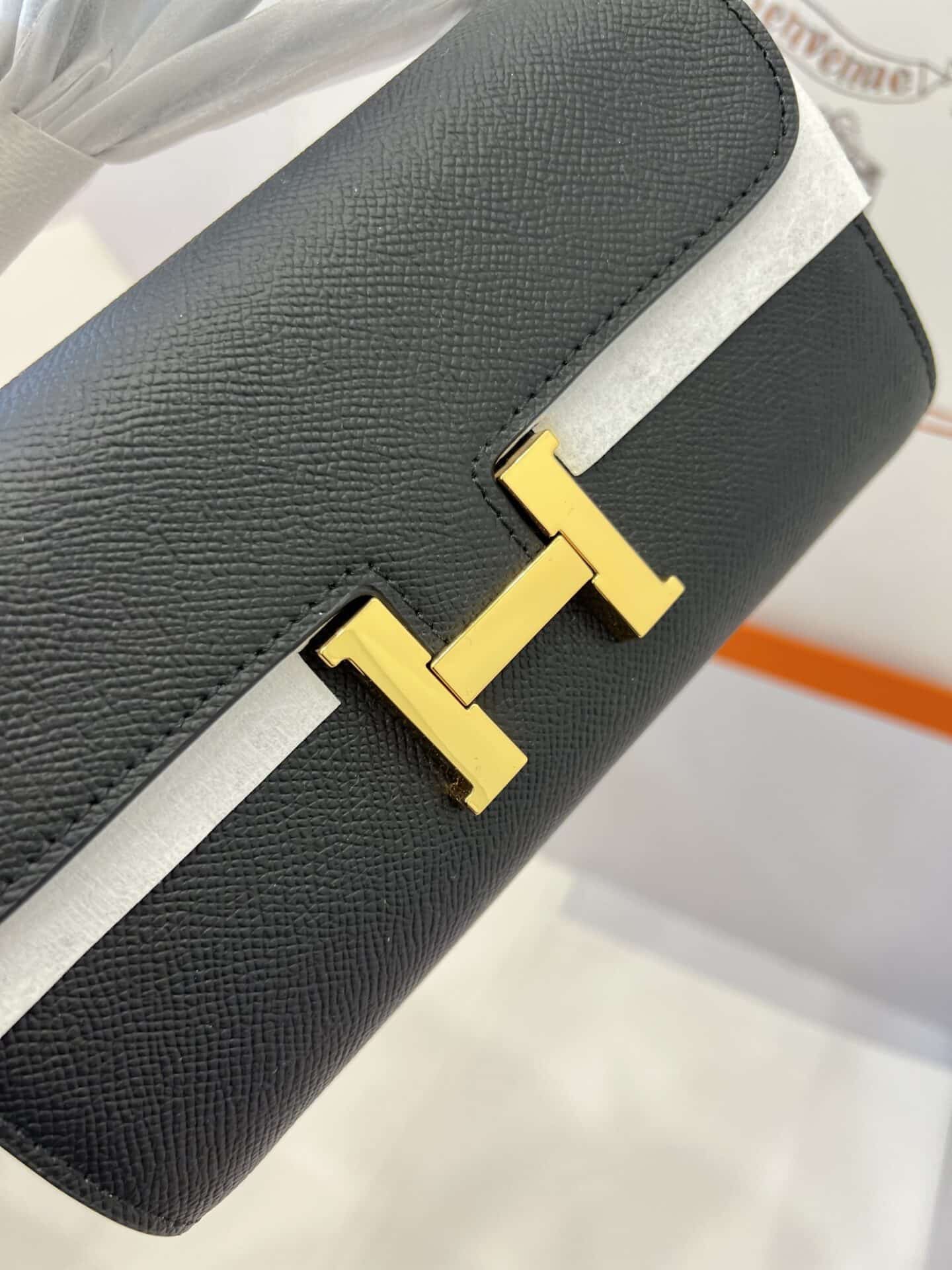 z4127853290414_b17a8bf3c72f0f26ea3d8e5f717049a0 TÚI XÁCH HM CONSTANCE SLIM ESPOM CLUCHT WOC 2023 SIÊU CẤP FULLBOX MÀU ĐEN