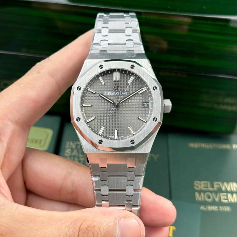 AUDEMARS PIGUET ROYAL OAK 15500ST GREY DIAL BEST QUALITY APS 41MM