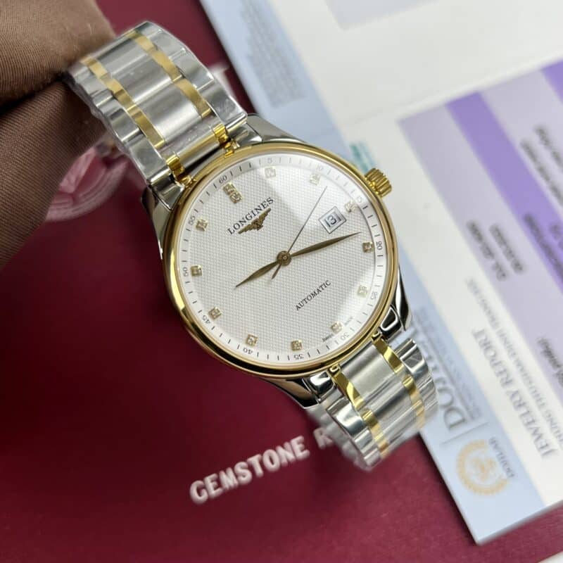 ĐỒNG HỒ LONGINES MASTER COLLECTION L2.893.5.97.7 DEMI VÀNG SUPER FAKE 1:1 CAO CẤP