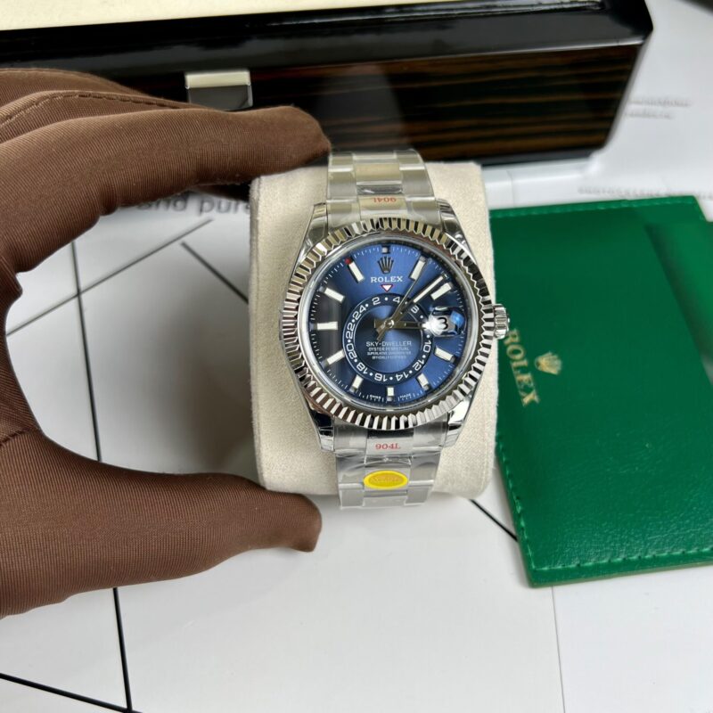ROLEX SKY DWELLER 326934 BLUE DIAL BEST REPLICA 42MM