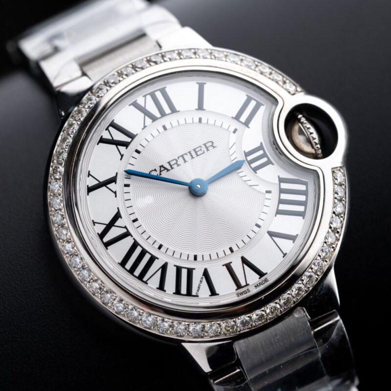 ĐỒNG HỒ NỮ CARTIER BALLON BLEU NIỀNG KIM CƯƠNG TỰ NHIÊN