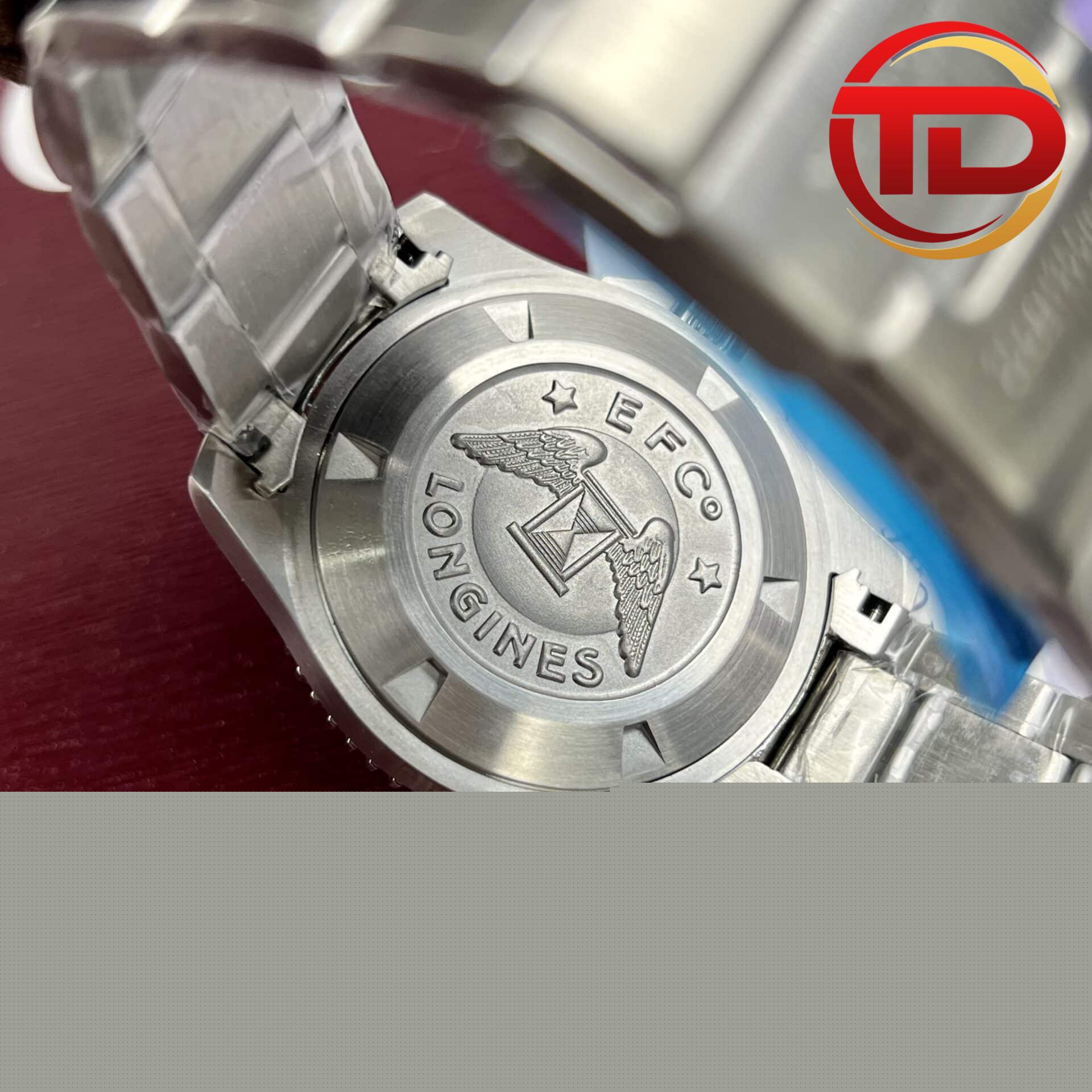 đồng hồ longines hydroconquest mặt số đen - 5