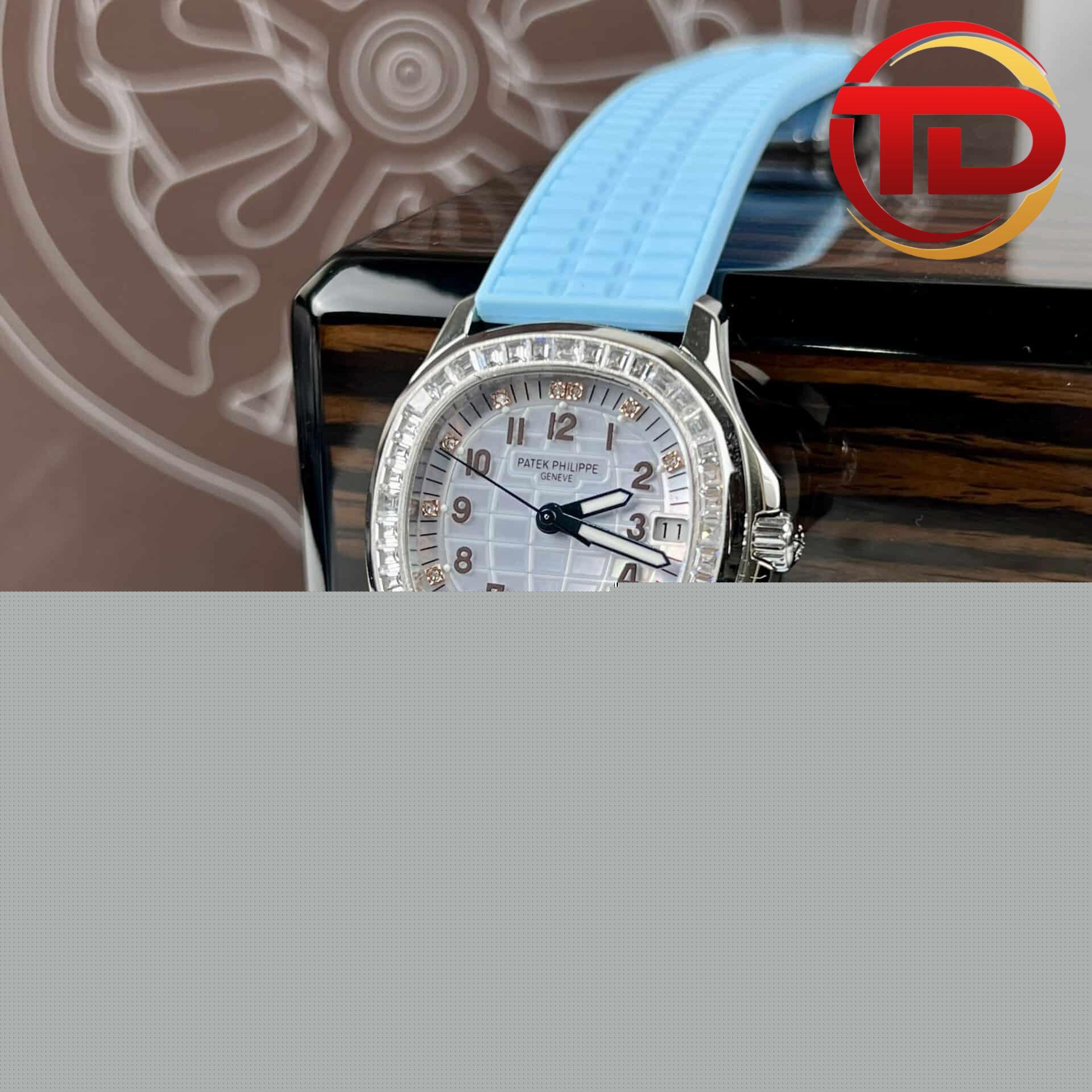 patek-philippe-aquanaut-5072-rep-cao-cap ĐỒNG HỒ PATEK PHILIPPE AQUANAUT 5072G-001 REP 11 MẶT KHẢM TRAI CỌC SỐ VÀNG HỒNG