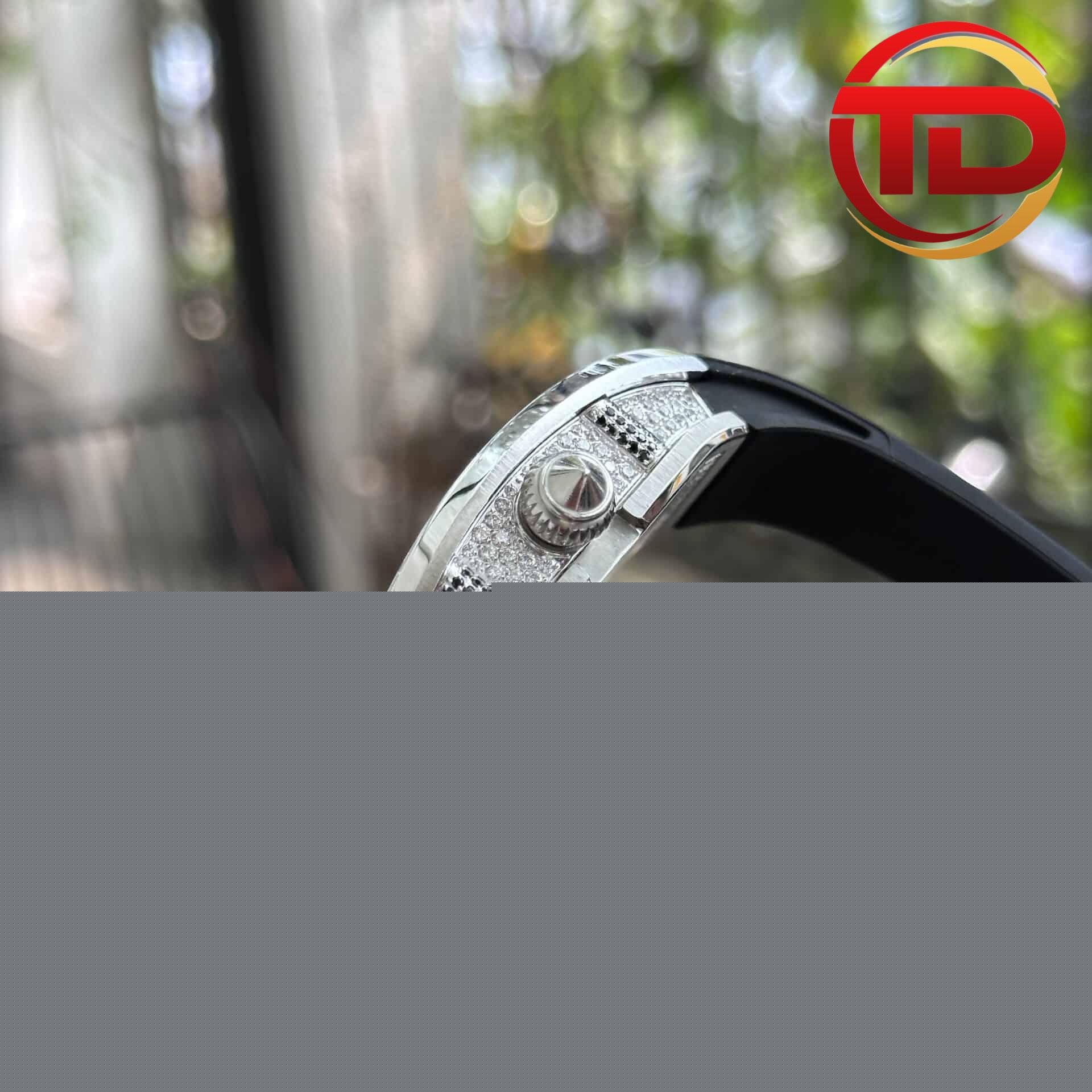 richard mille rm007 dinh da day cao su den 5