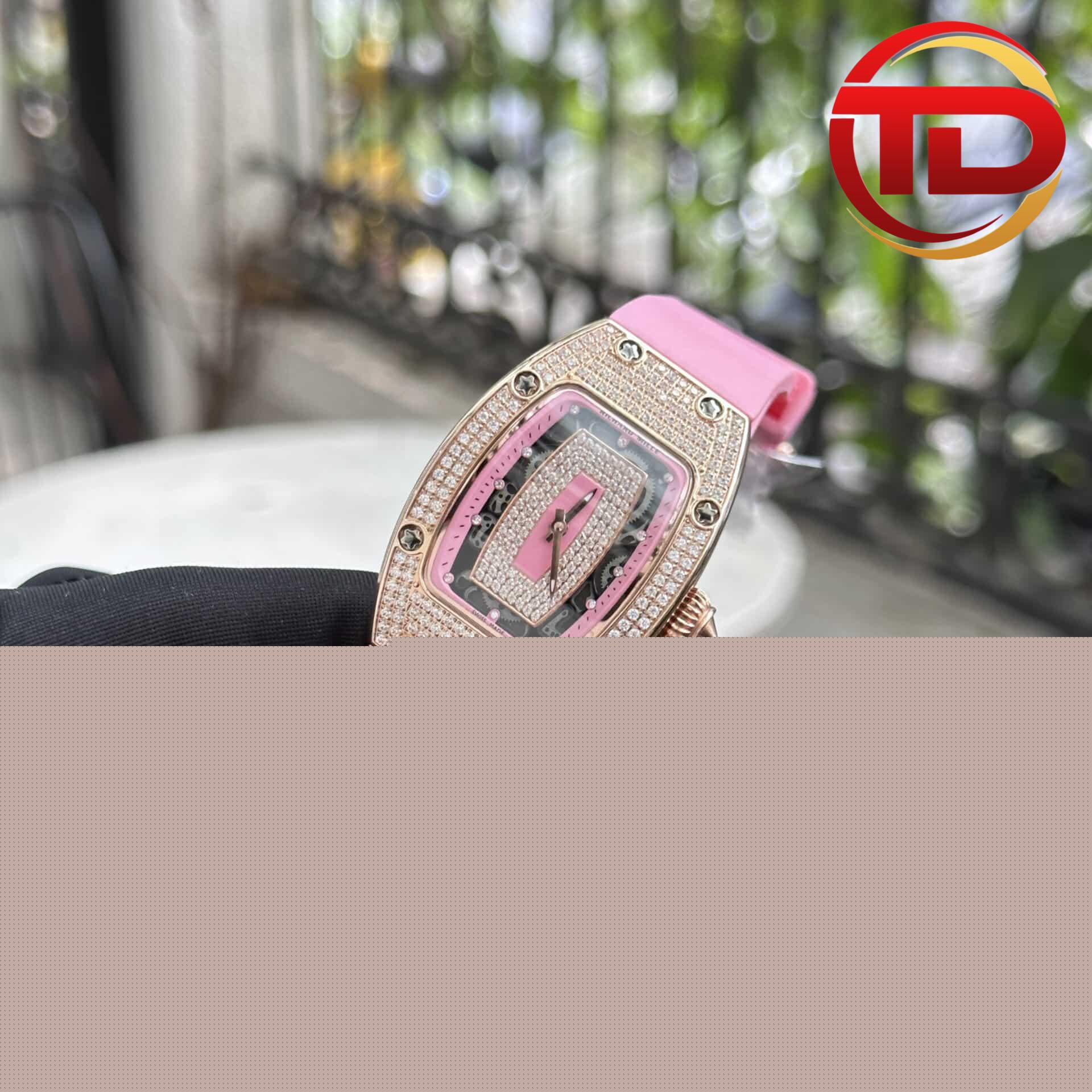 richard mille rm007 dinh da mau hong