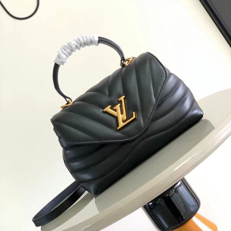 TÚI XÁCH LV LOUIS VUITTON HOLD ME H24 SIÊU CẤP DA ĐEN FULLBOX