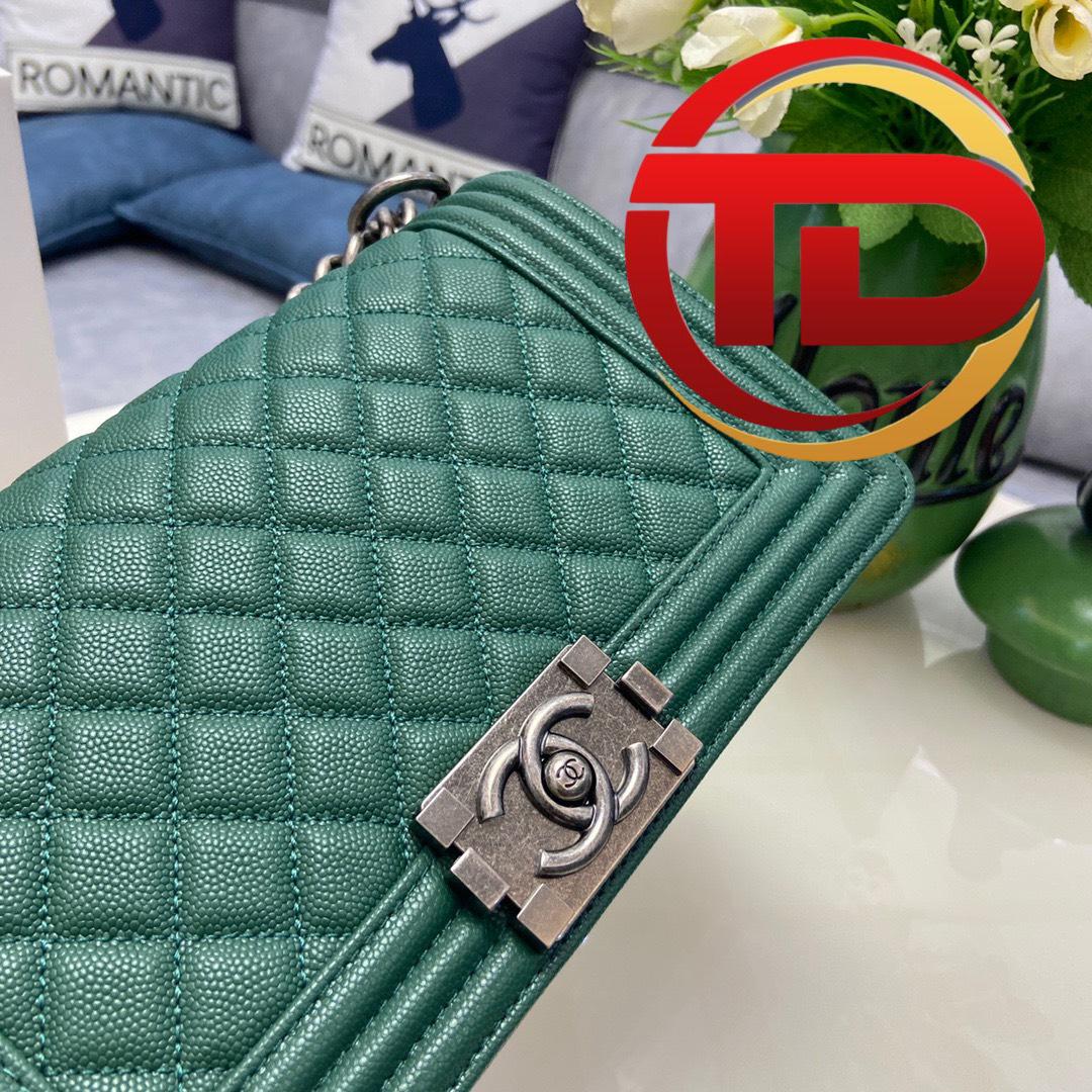 z4225626644380_bf2acdb93b20cddf2a1e7f5265f9c7de TÚI XÁCH CHANEL SAC BOY SIÊU CẤP XANH LÁ
