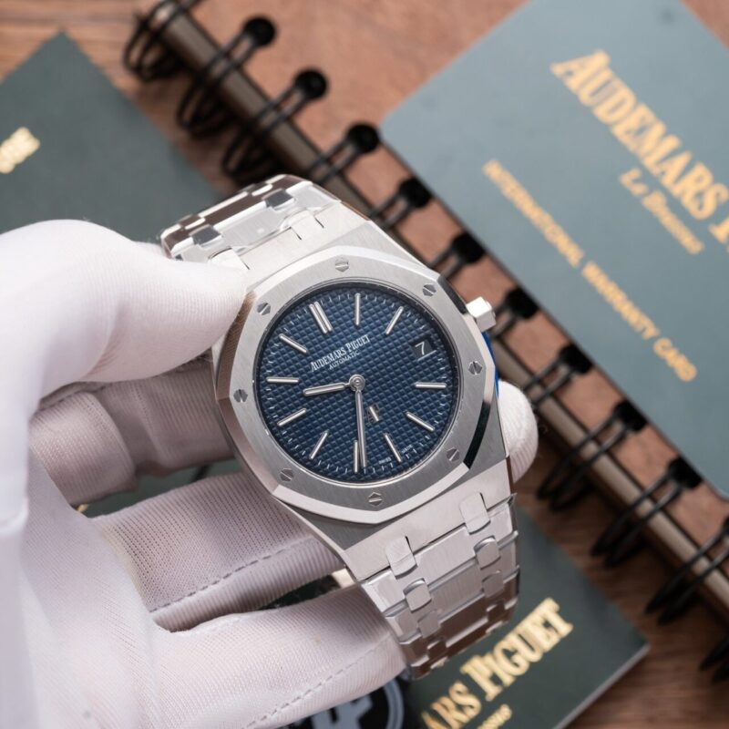 ĐỒNG HỒ AUDEMARS PIGUET ROYAL OAK 16202 MẶT SỐ XANH REP 1:1 ZF FACTORY