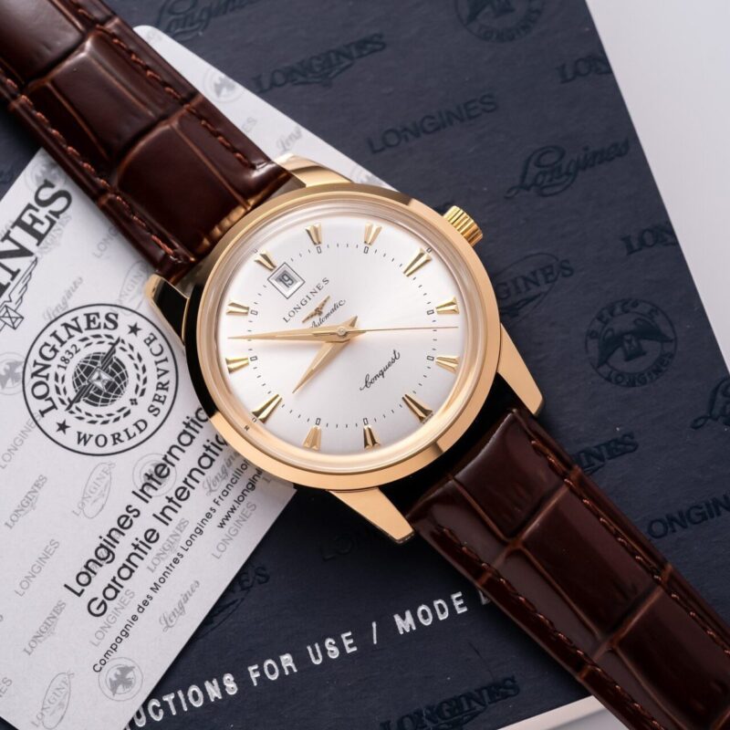 ĐỒNG HỒ LONGINES CONQUEST HERITAGE MẶT TRẮNG SUPER FAKE 40MM