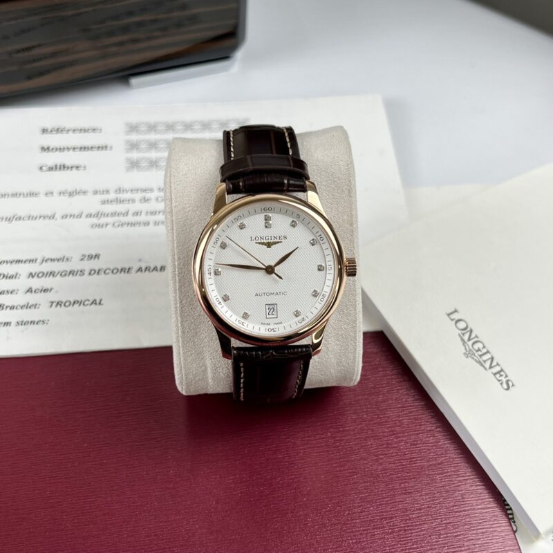 ĐỒNG HỒ LONGINES MASTER COLLECTION L2.628.8.77.3 SUPER FAKE 38.5MM