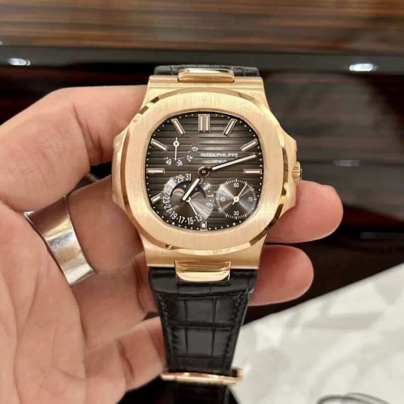 ĐỒNG HỒ PATEK PHILIPPE NAUTILUS 5712 CHẾ TÁC VÀNG KHỐI 18K VIP 40MM