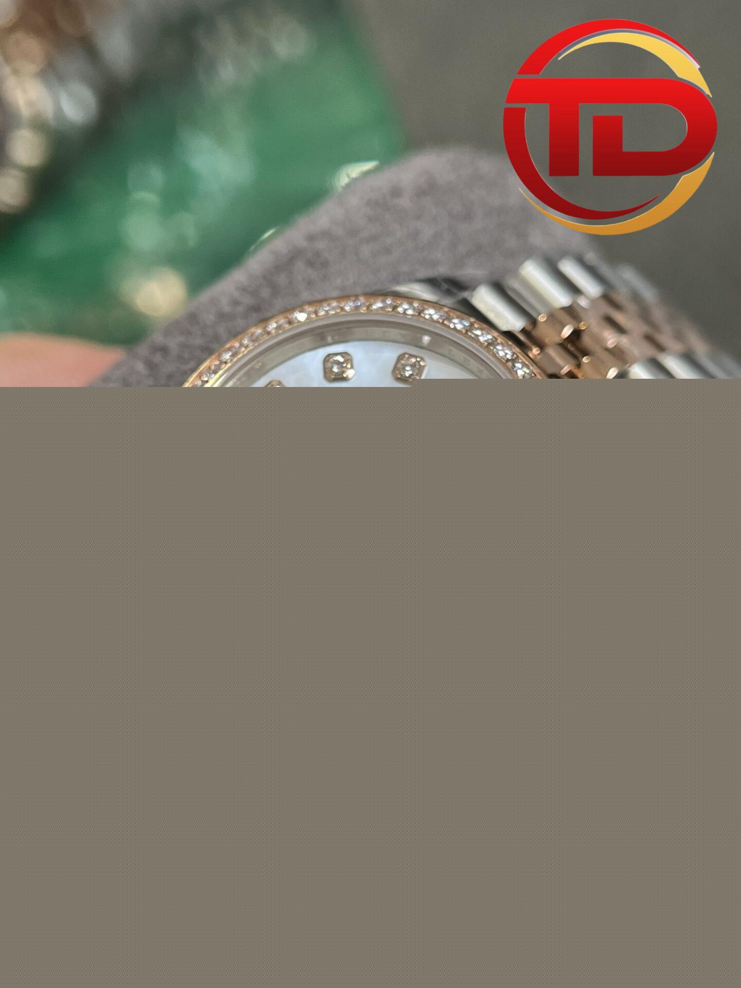 Rolex datejust nữ mặt trắng viền đá - 4 ĐỒNG HỒ ROLEX DATEJUST NỮ MẶT TRẮNG VIỀN ĐÁ REPLICA CAO CẤP 31MM