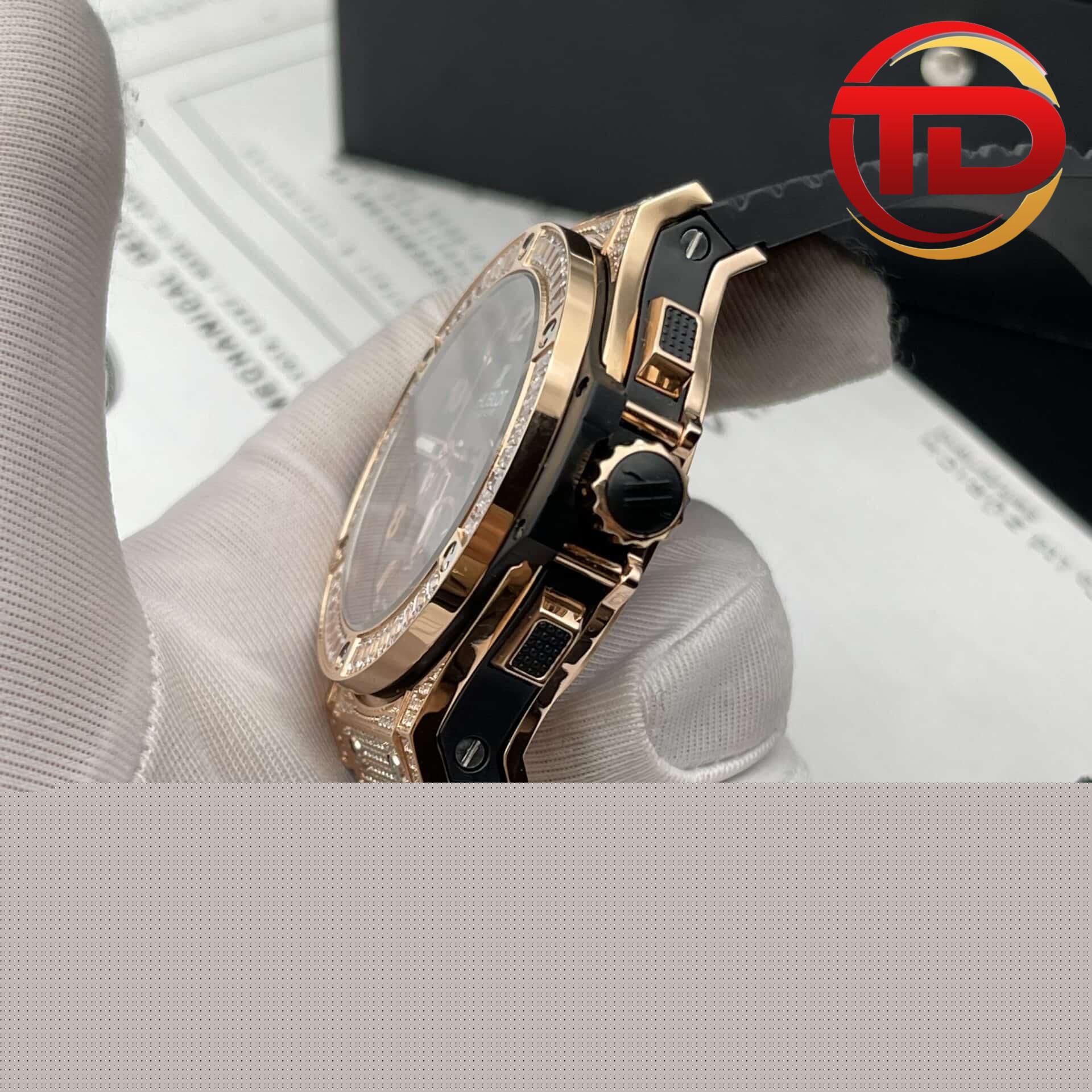 hublot big bang viền đá baguette - 5