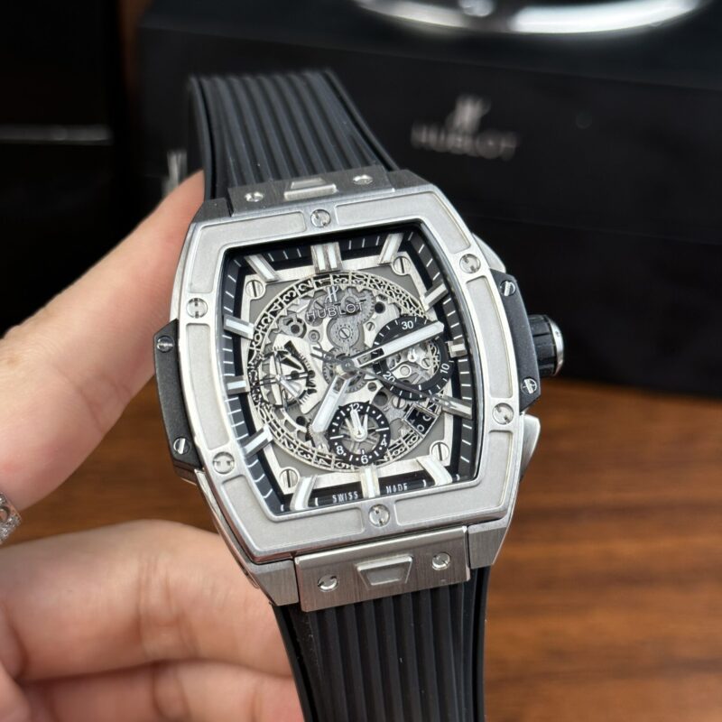ĐỒNG HỒ HUBLOT SPIRIT OF BIG BANG MÀU XÁM REP 1:1 MS FACTORY 42MM