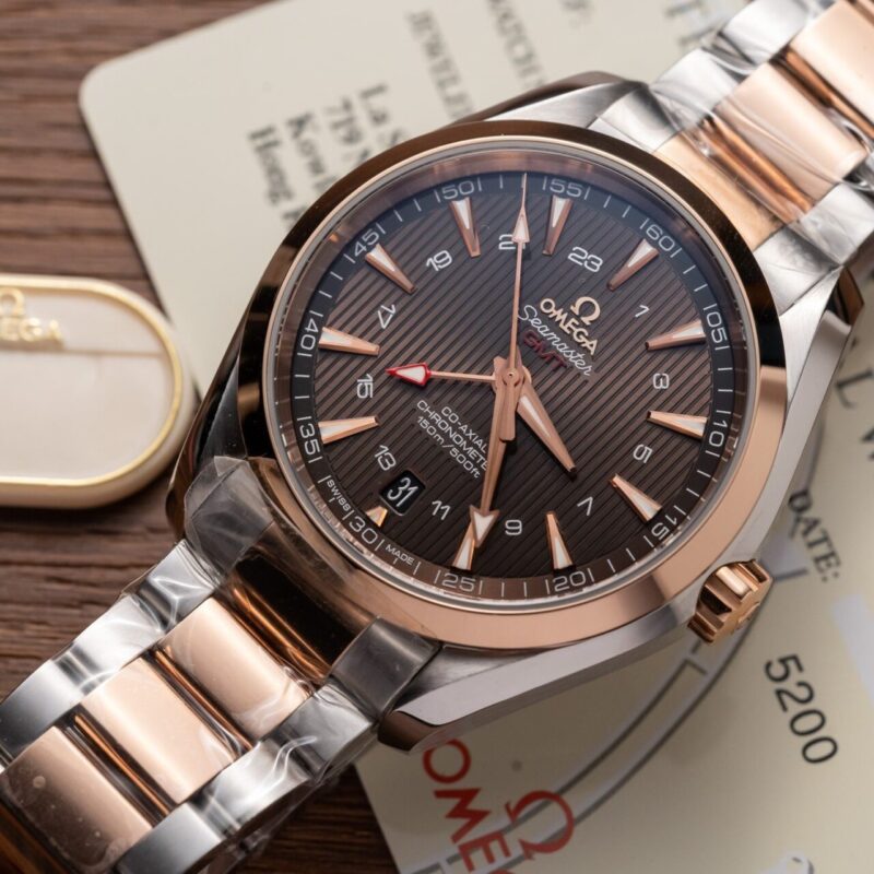 ĐỒNG HỒ OMEGA SEAMASTER AQUA TERRA 150M CO-AXIAL CHRONOMETER GMT REP 11 VS FACTORY