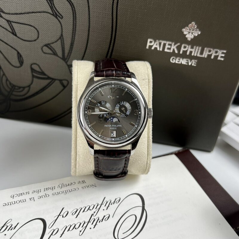 PATEK PHILIPPE COMPLICATIONS 5146G-010 MẶT SỐ XÁM REP 11